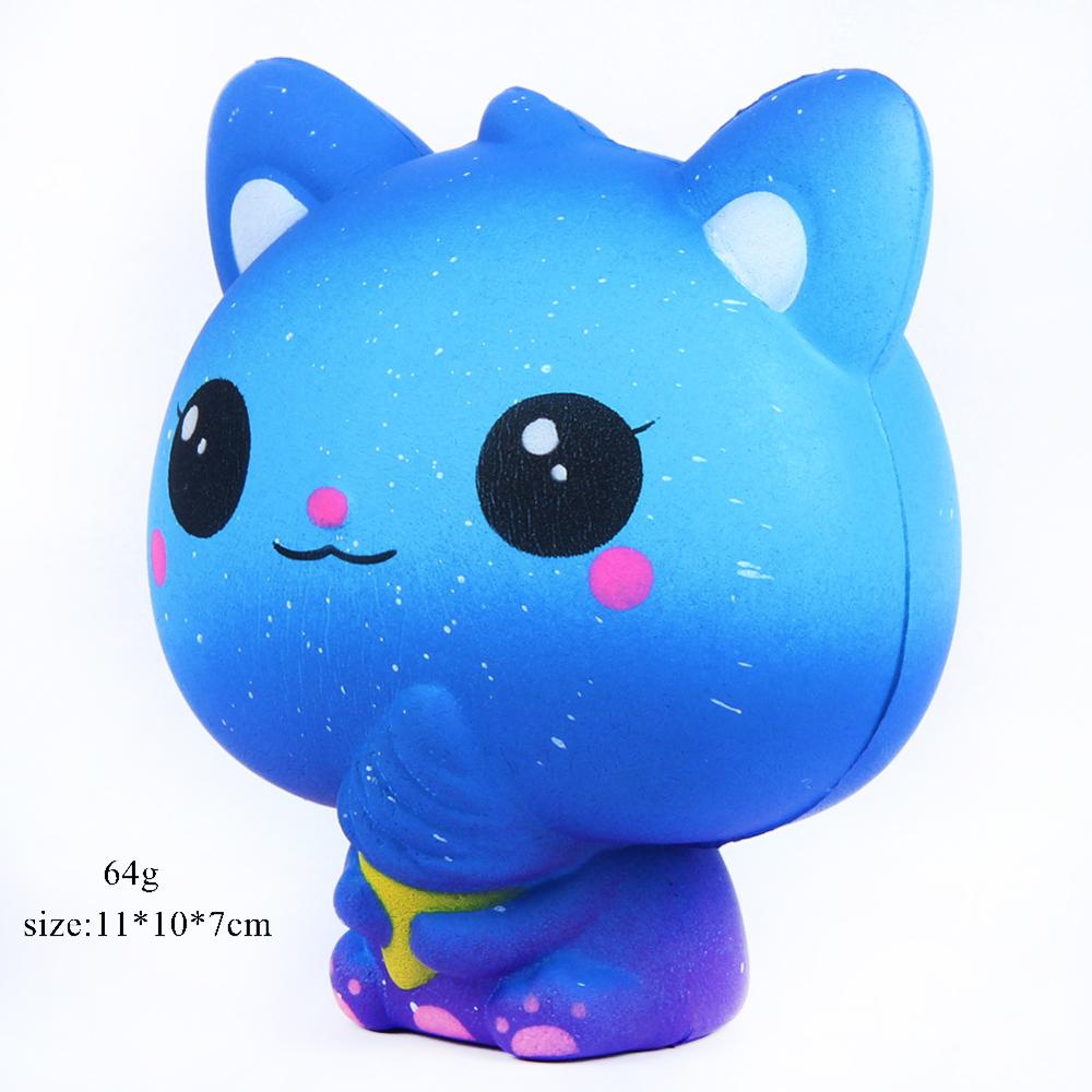 newest squishies wholesale squishies little fox ice cream squishy toys animal squishy for stress reliever