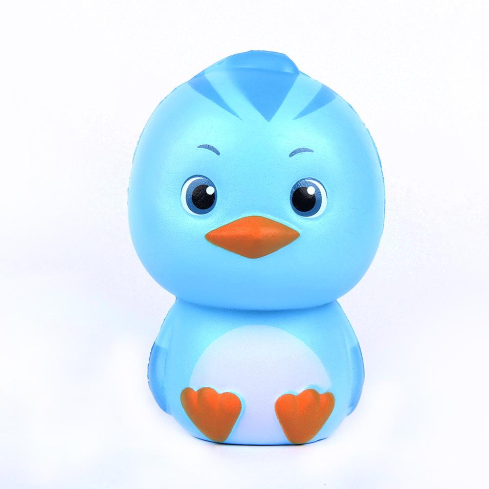 hot selling chick squishy toys cute cartoon animal toys for pressure reliable