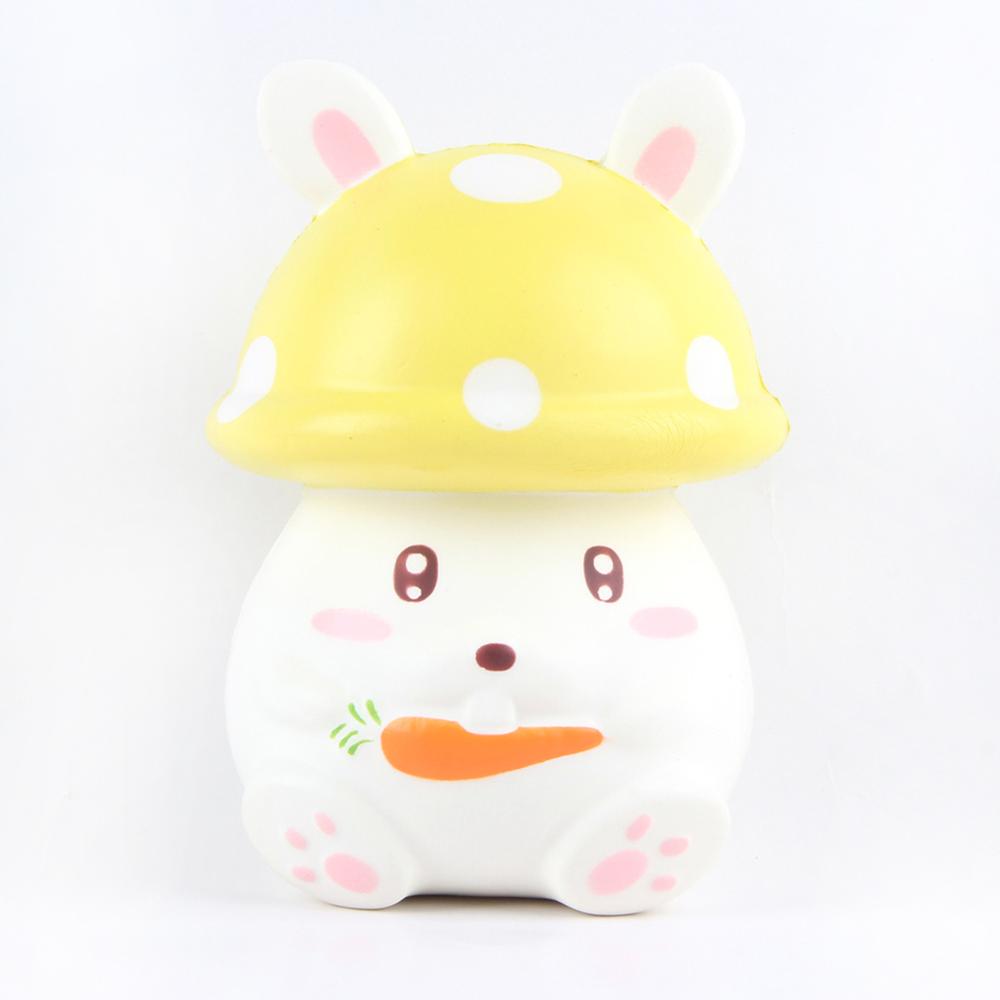 customized PU foam Top sale design cute white rabbit Squishy Toys Animal wholesale Squishy Slow rising squishies