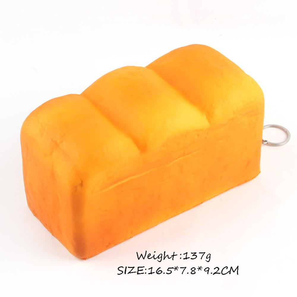 Jumbo bread toy high quality customized soft cute cartoon food squishy toys scented wholesale slow rising squishy