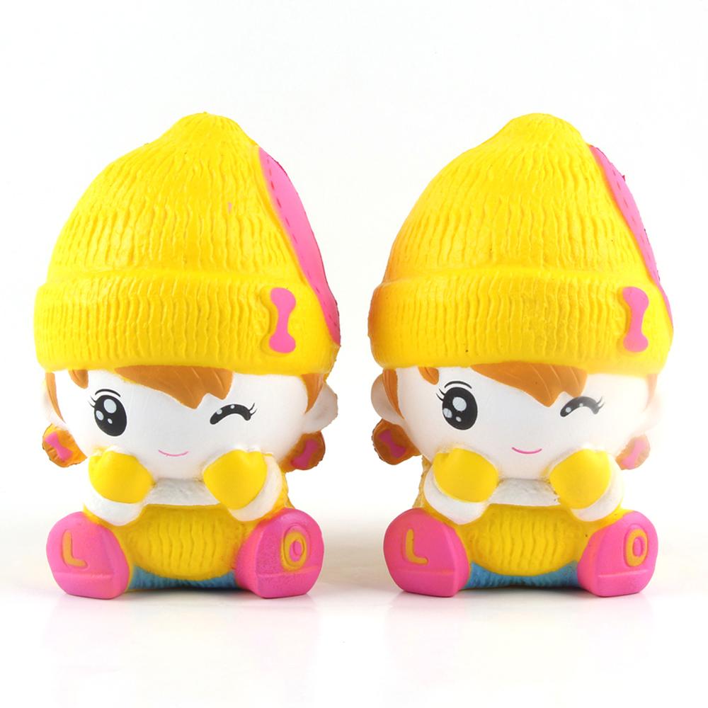 lassock squishy toys super slow squeeze gift toys scented kawaii stress squishy cute cartoon character toys