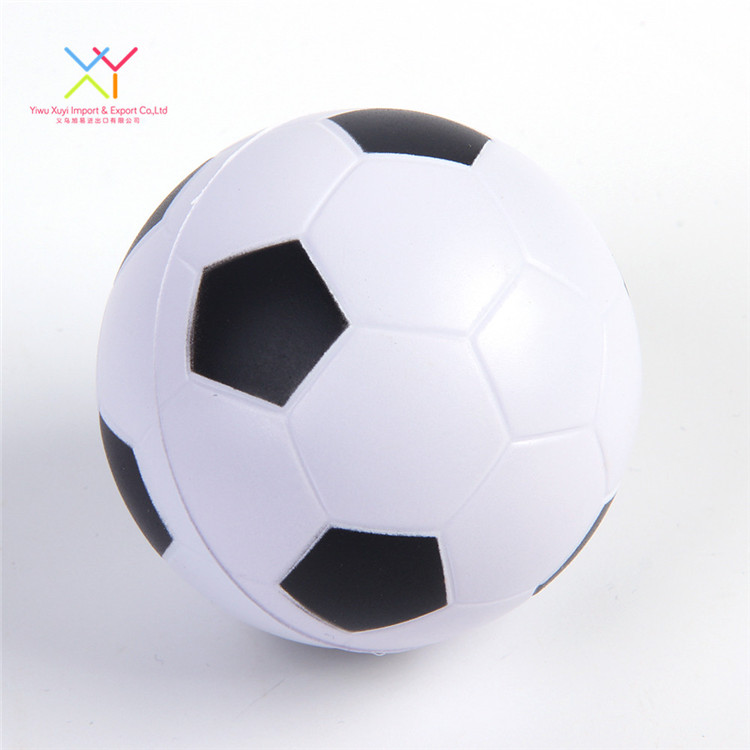 High quality children stress relief toy ball PU foam soccer football stress balls cheap stress ball