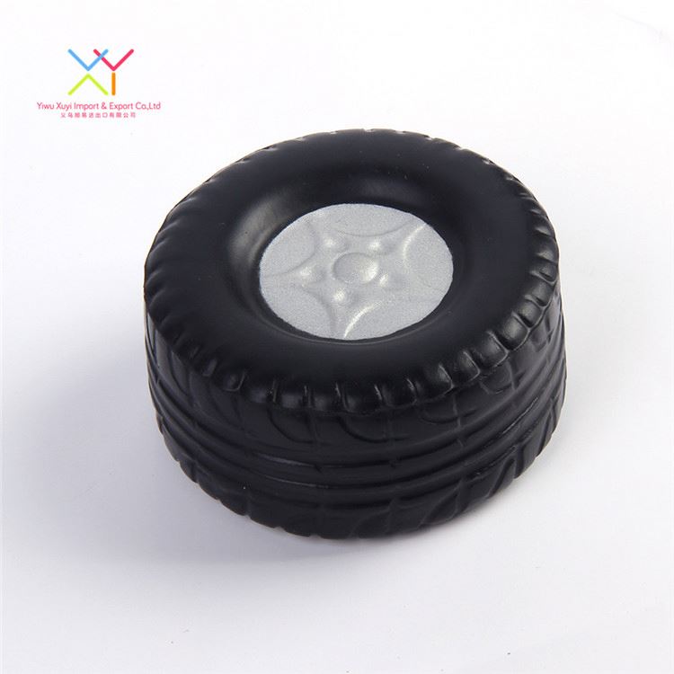Promotional gift toy tyre style stress ball, Customized Car Tyre Stress Ball