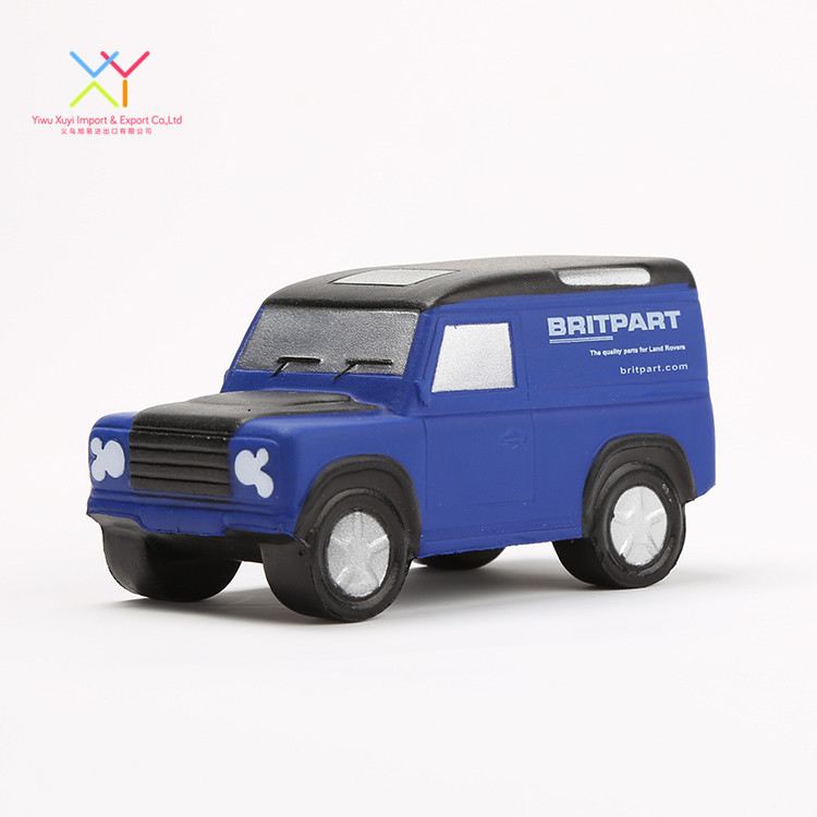 Factory price pu foam toy stress ball, custom Off-road Vehicle stress ball