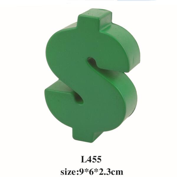 Money Symbol Stress Ball US dollar shape Stress Ball custom